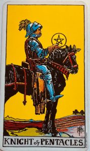 KNIGHT OF PENTACLES