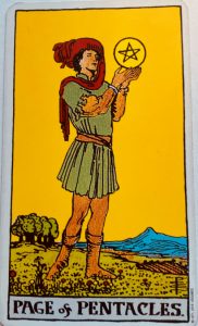 PAGE OF PENTACLES